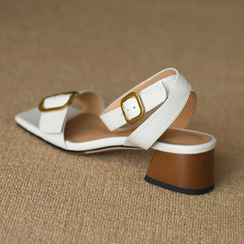 Buckle Closure Casual Rome Style Flat Gladiator Sandals