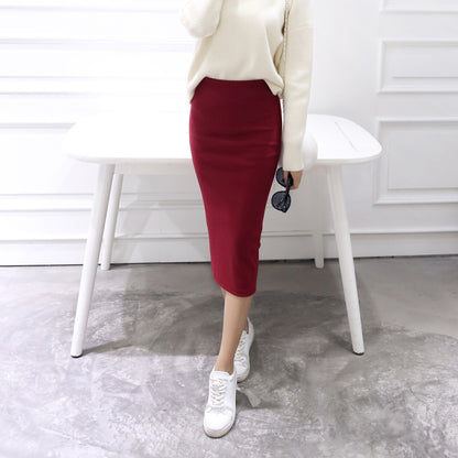 Skirts High Waisted Pencil Skirt Bodycon Chic Trend