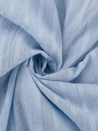 Spring Summer Plaid Lace Up Shirt Short Outfits Set