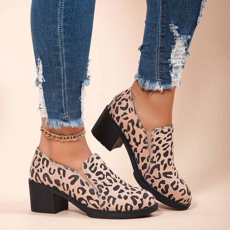 Matchless Walk In Love Sexy Leopard Print Women Summer Shoes