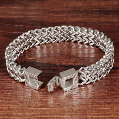 N790 Titanium Steel Bracelet – Men’s Durable Bracelet for Everyday & Stylish Wear
