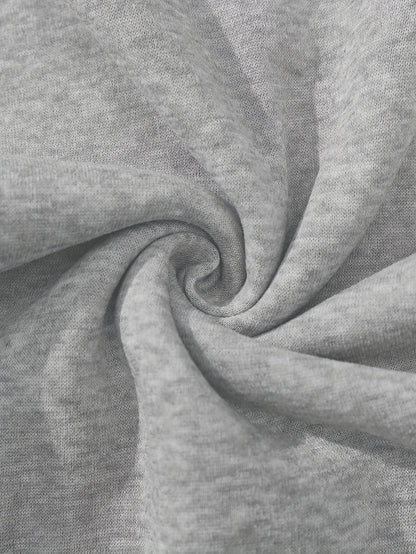 Plus Size CRAZY Print Hoodie – Women’s Casual Pullover Sweatshirt with Kangaroo Pocket for Fall/Winter