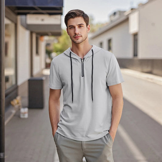 Multi-Color Lightweight Men's Hoodie – Breathable, Stylish, and Relaxed Fit