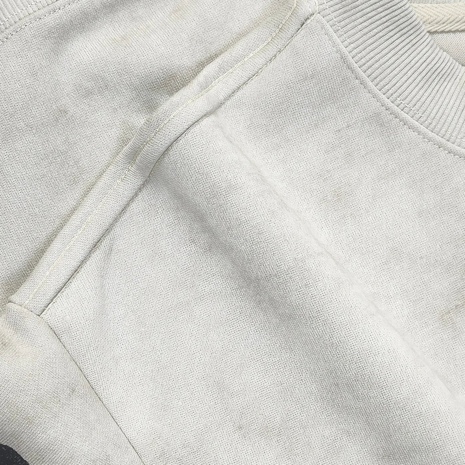 Men’s Graphic Crewneck Sweatshirt – Loose Cotton-Poly Pullover