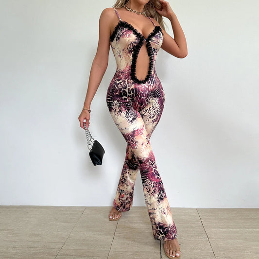 Sleek & Sexy Solid Jumpsuit – Nightlife Ready