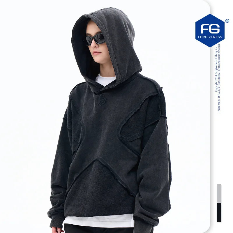 2025 Men's Streetwear Sweatshirt – Reverse Car Design Hoodie for Autumn & Winter