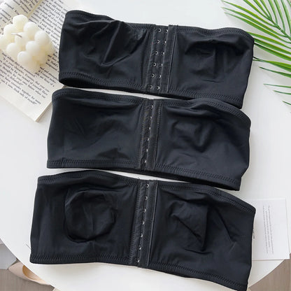 Front Button Wire-Free Push Up Bra – Comfortable Everyday Padded Bra