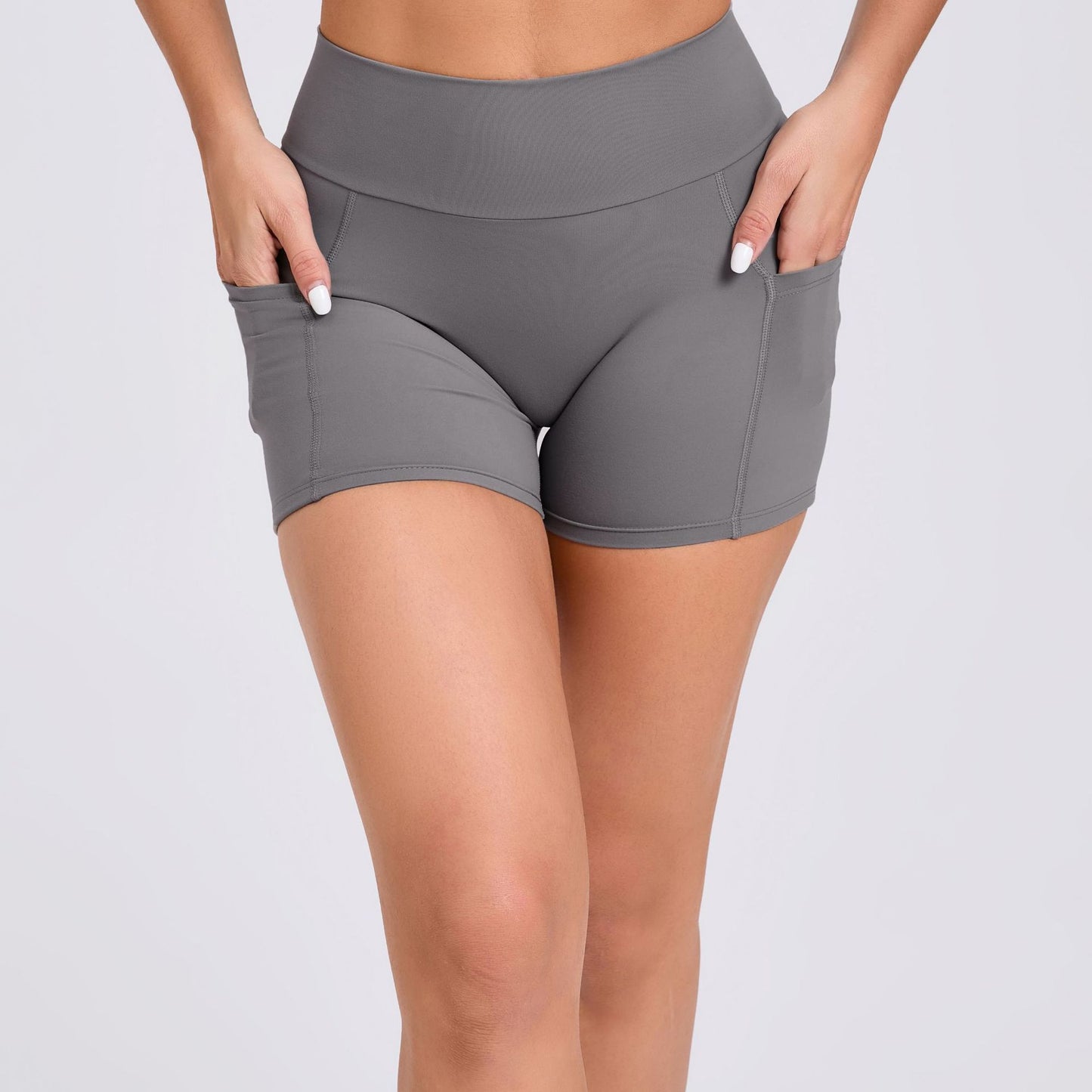 High Waist Tight Yoga Shorts Women – Fitness & Activewear Outfit
