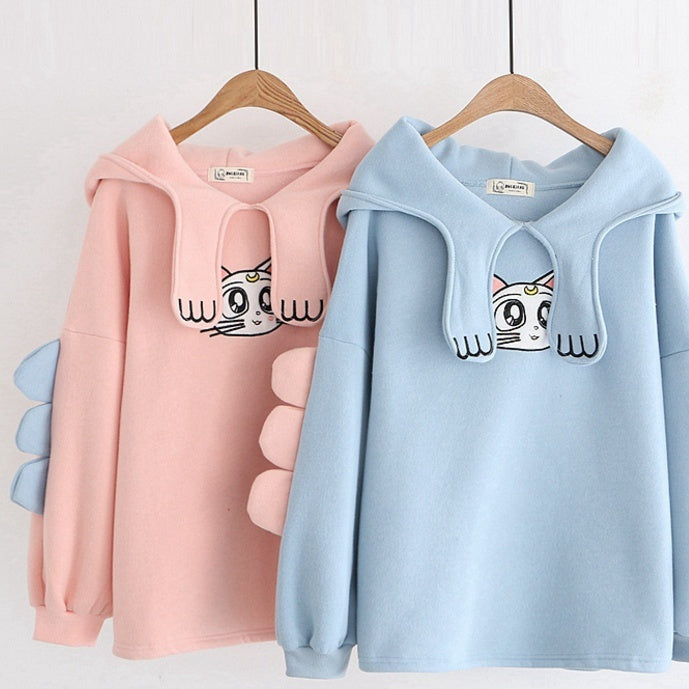 Merry Pretty Women's Cotton Hoodie – Cozy & Stylish Pullover Sweatshirt