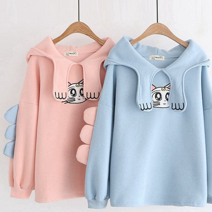 Merry Pretty Women's Cotton Hoodie – Cozy & Stylish Pullover Sweatshirt