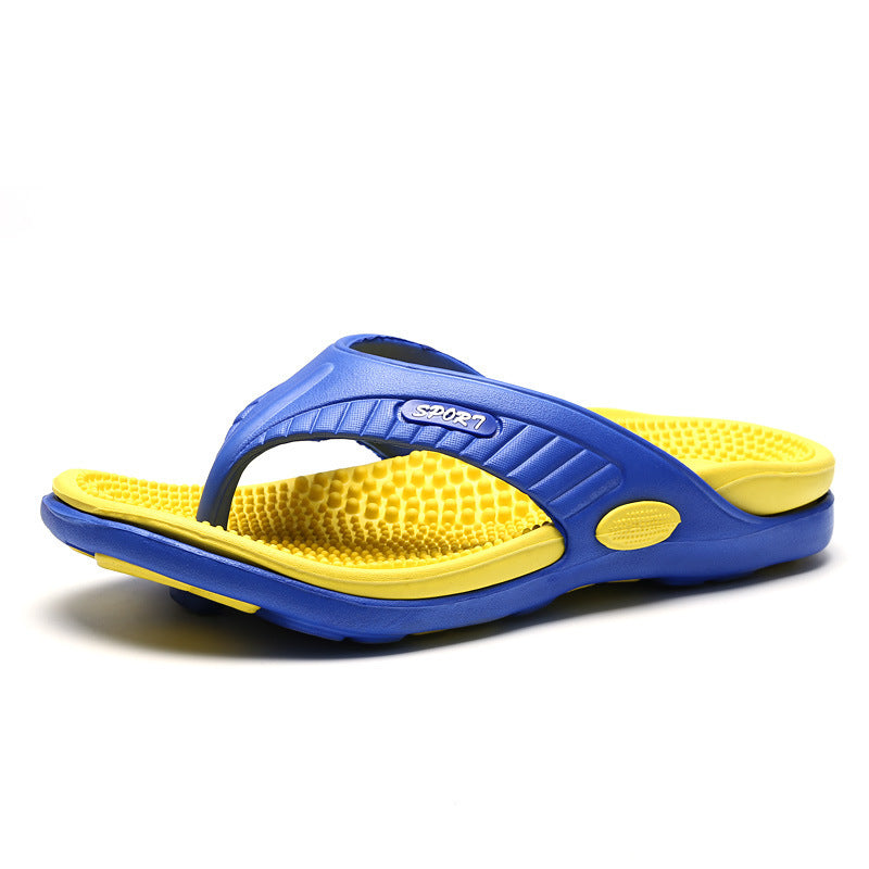 Unisex Flat Rubber Slippers – Casual Indoor & Outdoor Comfort Shoes