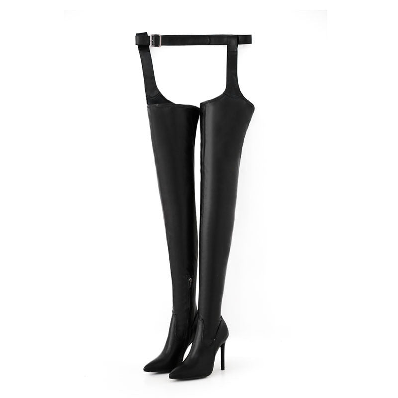 Designer Style Fashionable Over The Knee High Heel Boots For Women