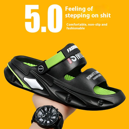 Women Men Thick Soft Sole Simple Look Summer Slippers