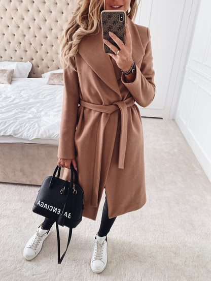 Autumn Winter Breeze Hooded Coat