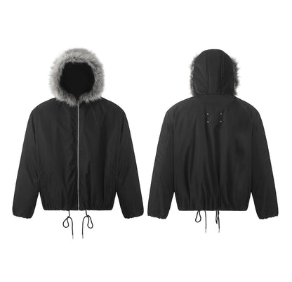 Furr Inside Warm Womens Hooded Jackets