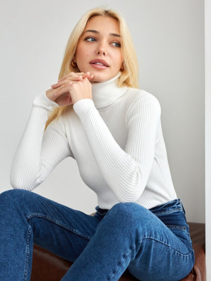 Women's Lightweight Turtleneck Sweaters