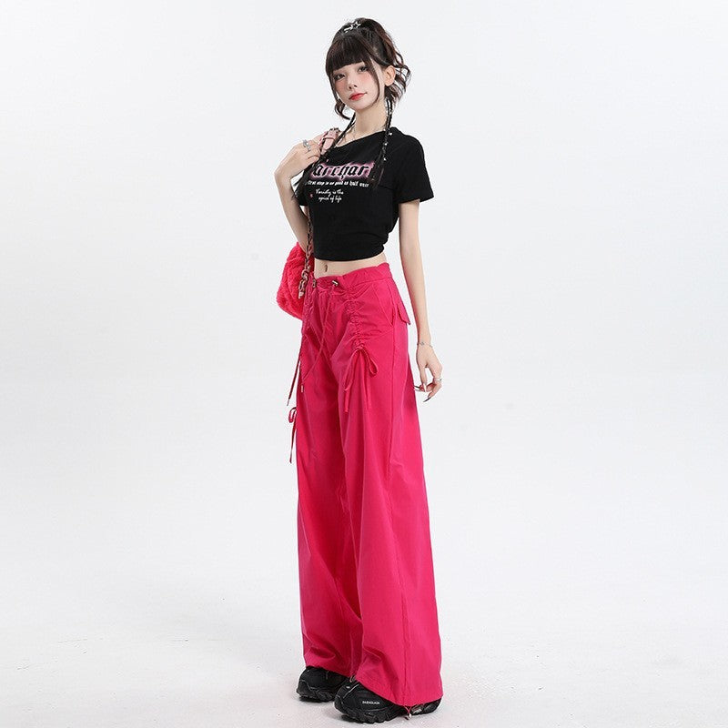 Baggy Wide Leg Women Cargo Pants