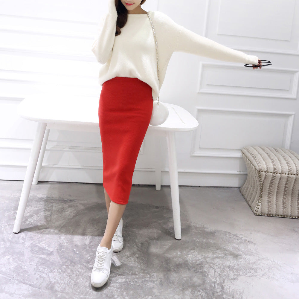 Skirts High Waisted Pencil Skirt Bodycon Chic Trend