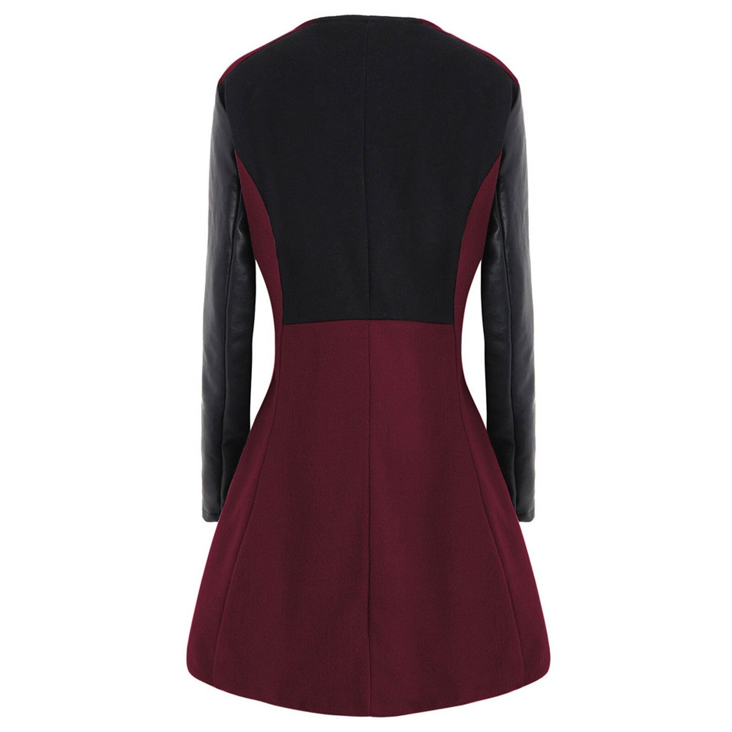 Women’s Loose Stitching Windbreaker Jacket – Jacket Outfit Women & Casual Everyday Layering