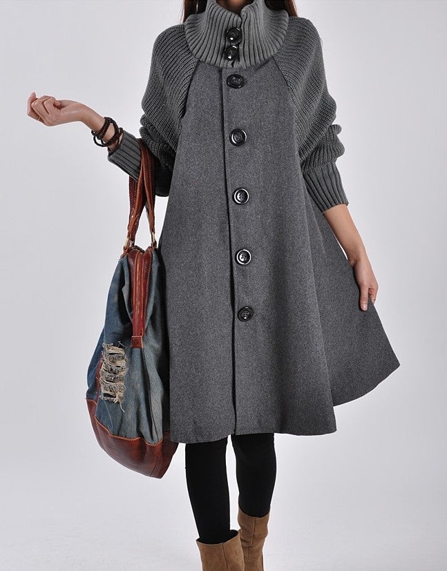 Mid-Length Trench Coat for Plus-Size Women – Trench Coats Women Outfit Casual & Elegant Winter Outfits