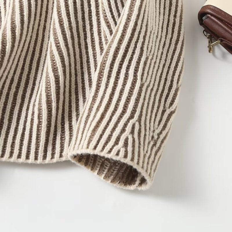 Fashionable Personalized Slim Fit Pullover Sweater for Women