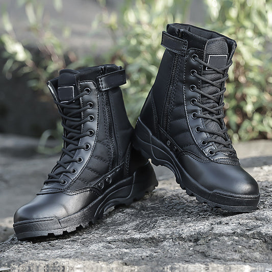 Unisex Desert Combat Boots | Lightweight Microfiber Tactical Hiking & Outdoor Sports Boots