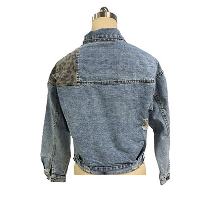 High Quality Korean Style Cotton Autumn Winter Denim Jean Jacket Coat