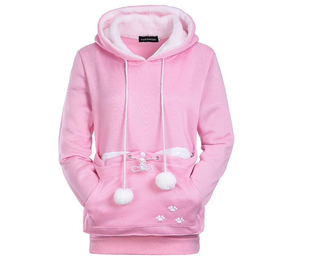 Cozy Cute & Casual Comfort Cat Print Women’s Hoodie