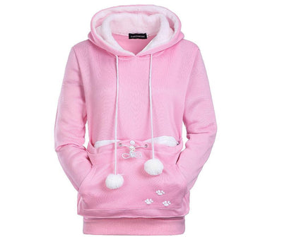 Cozy Cute & Casual Comfort Cat Print Women’s Hoodie