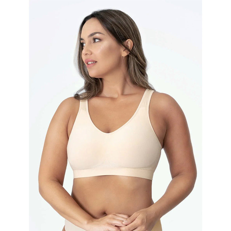 Wireless Body Shaping Bra – Seamless Comfort & Flattering Silhouette