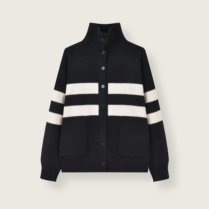 Cozy Chic: Loose Knitted Cardigan for Effortless Everyday Style