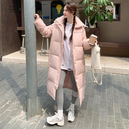 New Female Winter Style Stand Collar Cotton Filling Coats