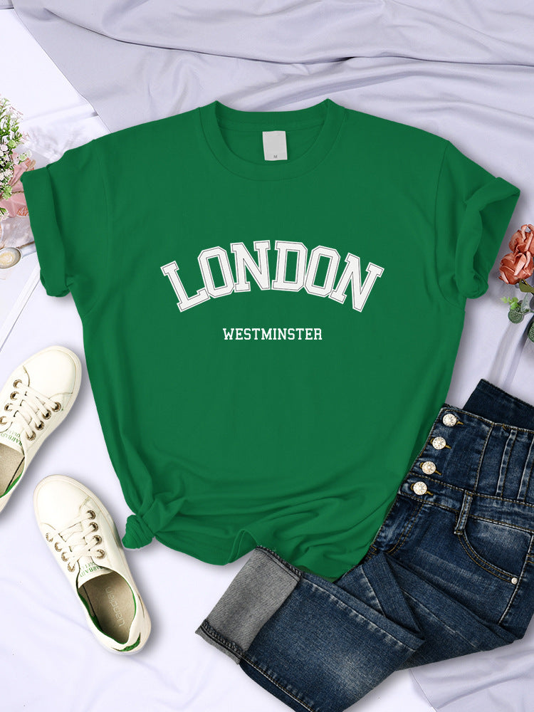 Womens Casual London Summer T Shirts
