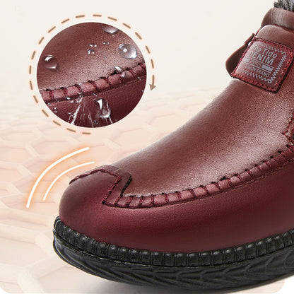 Womens Waterproof Rain Ankle Boots Non Slip High Heel Snow Boots Fashion Water Shoes For Women