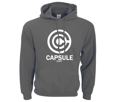 Capsule Corp Men's Hoodie – Classic Hip Hop Style with Printed Design