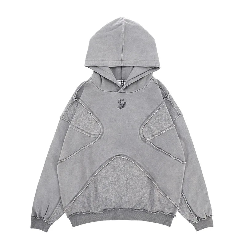 2025 Men's Streetwear Sweatshirt – Reverse Car Design Hoodie for Autumn & Winter