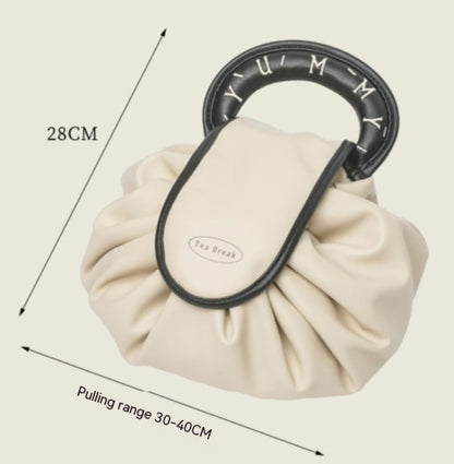 Modern Multi-Purpose Cosmetic Bag Waterproof PU Leather