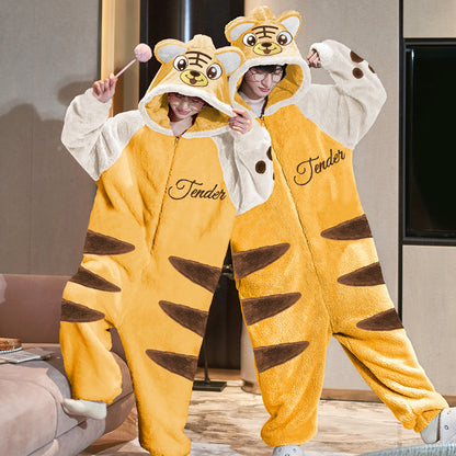 Cartoon Themed Couple Pajama Sets