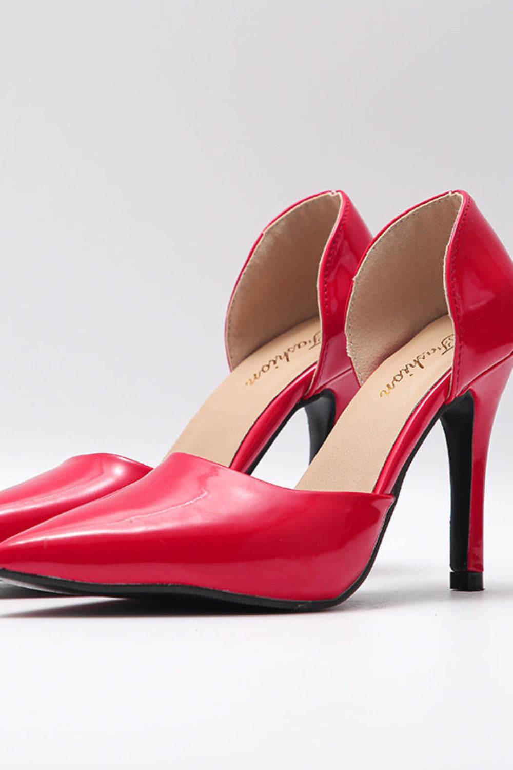 PU Leather Summer Pumps | Sexy Stiletto Single-Strap Sandals for Women