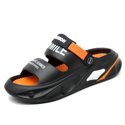 Women Men Thick Soft Sole Simple Look Summer Slippers