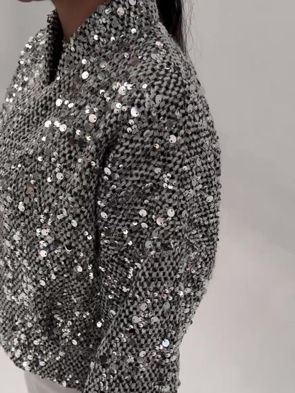 2025 Spring Autumn Womens Medium Length Cable Knit Cardigan Casual Loose Fit Solid Color Jacket