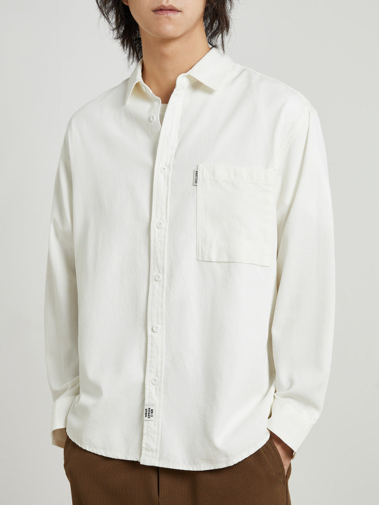 Vintage Streetwear Elegant Solid Brown Mens Coat For Spring Autumn