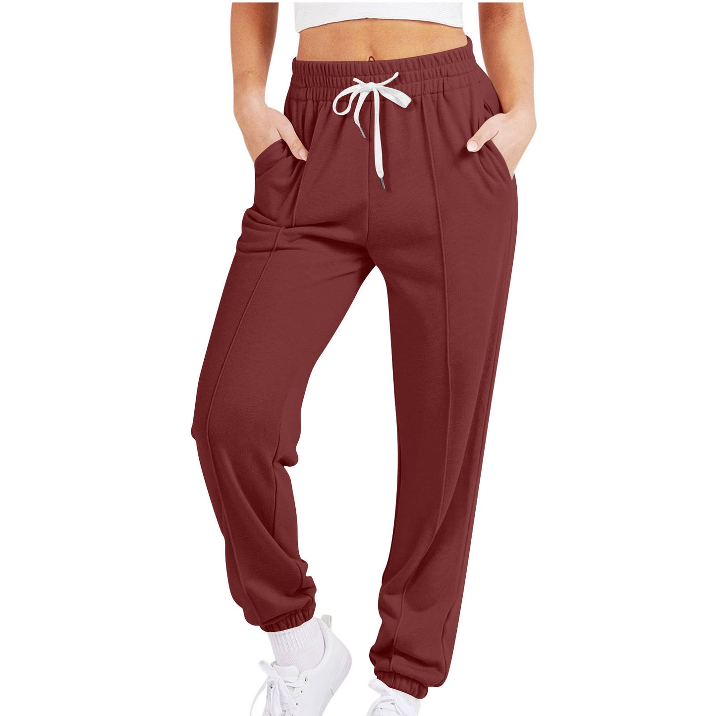 S 4XL Plus Size Women Casual Jogger Pants