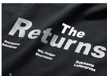 Men's Loose Fit Cotton Cool Hoodies – Sporty Comfort for Spring & Autumn