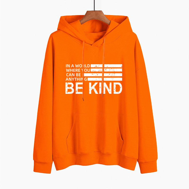 Bible Be Kind Hoodie – Cozy Faith-Inspired Fleece for Women
