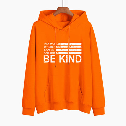 Bible Be Kind Hoodie – Cozy Faith-Inspired Fleece for Women