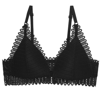 Gathering Bra – Thin Cotton Cups & Wire-Free Comfort