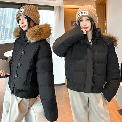 Women Thick Cotton Filling Jackets