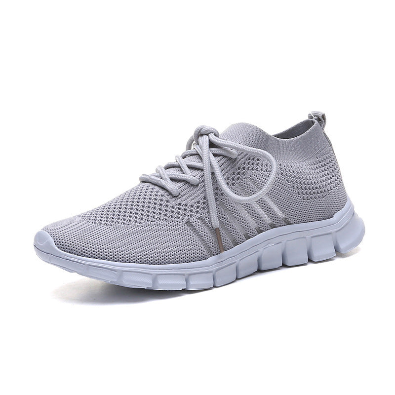 Women’s Flying Knit Casual Sneakers | Lightweight Summer Mesh Shoes
