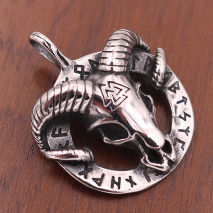 Men Simple 2 5mm Stainless Steel Triangle Pendant